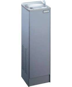 Halsey Taylor Double Bubbler™ 37 in. 5 gph Floor Mount Water Cooler in Platinum Vinyl