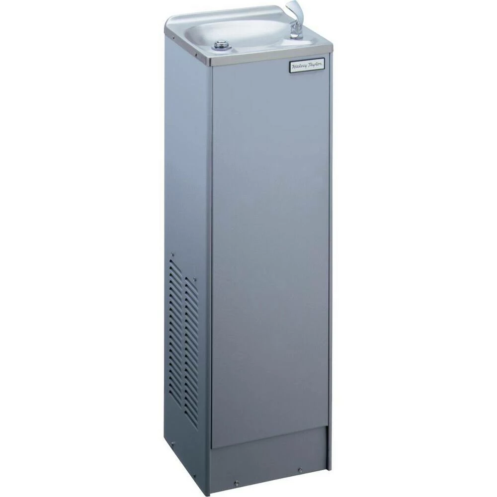 Halsey Taylor Double Bubbler™ 37 in. 5 gph Floor Mount Water Cooler in Platinum Vinyl