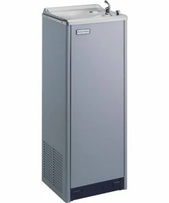 Halsey Taylor Double Bubbler™ 40 in. 7.6 gph Floor Mount Water Cooler in Platinum Vinyl