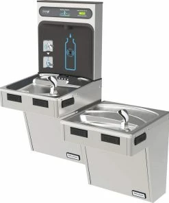 Halsey Taylor HydroBoost® Wall Mount Metal and Plastic Indoor Bottle Filling Station