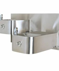 Haws® Wall Mount Drinking Fountain in Stainless Steel