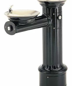 Haws® ADA Anti Aluminium Drinking Fountain in Black