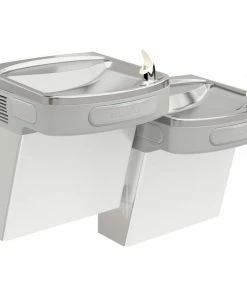 Elkay Flexi-Guard® 25-5/16 in. 8 gph Wall Mount Bi-Level Filtered Cooler in Stainless Steel