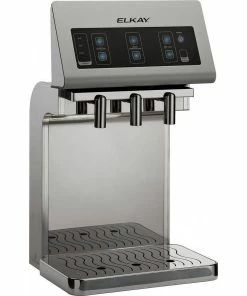 Elkay Counter Mount Cold Water Dispenser in Stainless Steel