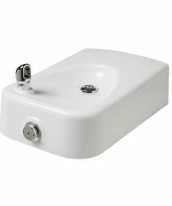 Haws® ADA Wall Mount Drinking Fountain in White