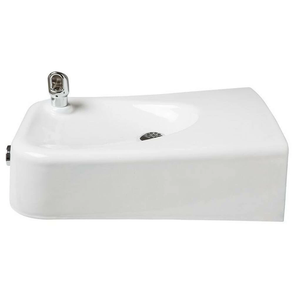 Haws® ADA Wall Mount Drinking Fountain in White - Image 3