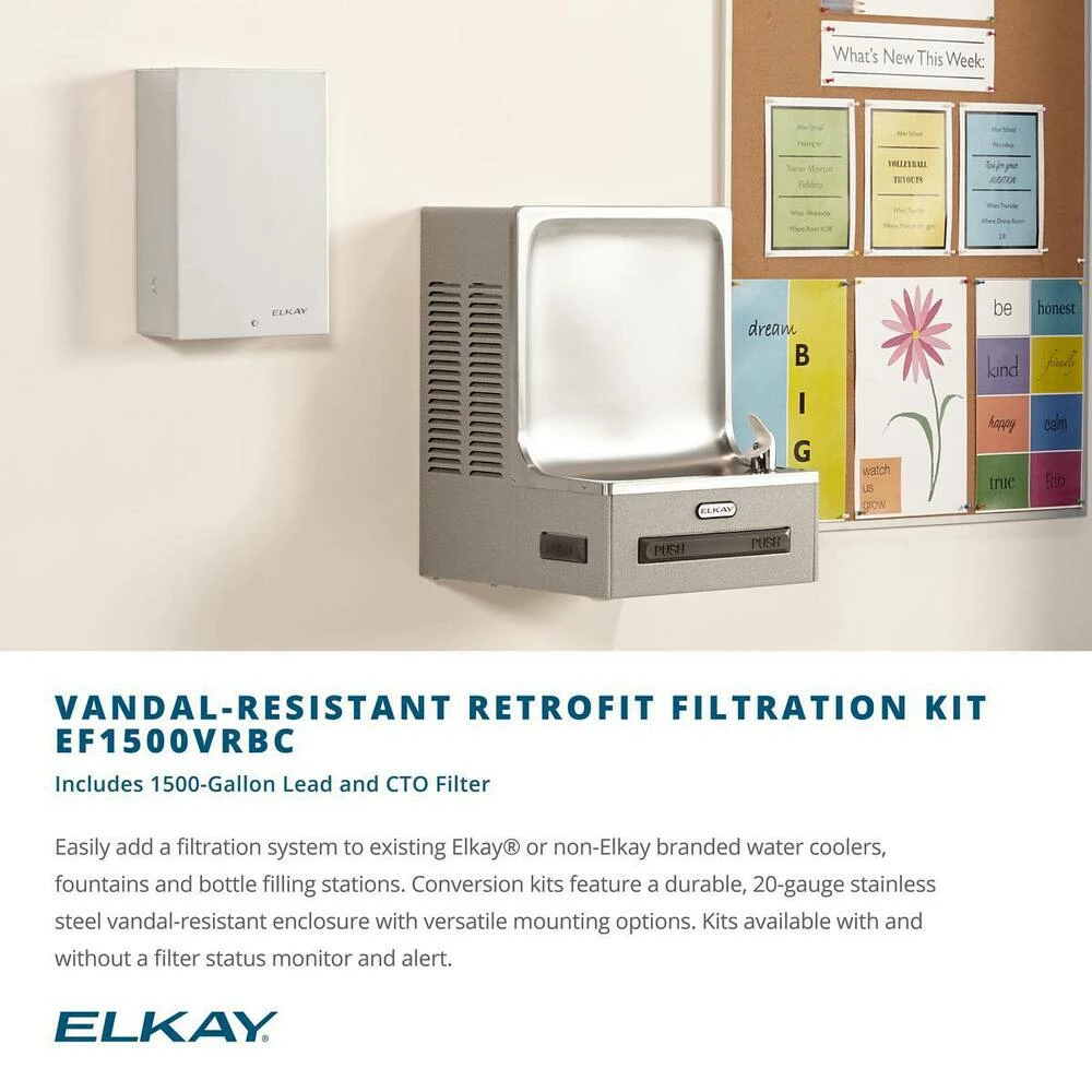 Elkay Retrofit Filtration Kit in Stainless Steel - Image 4