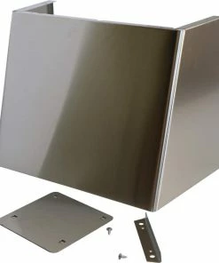 Elkay Stainless Steel Left Hand Wrapper for Elkay LZSTL8WSSK EZH2O Bilevel Barrier Free 8 gph Filtered Water Cooler with Bottle Filling Station