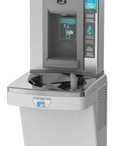 Oasis VersaCooler® II Wall Mount Water Cooler with Bottle Filler in Greystone