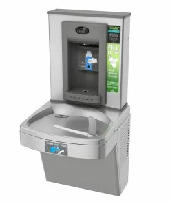 Oasis VersaCooler® II Wall Mount Water Cooler with Bottle FIller in Stainless Steel