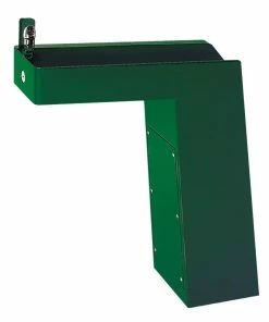 Haws® ADA Trough Style Galvanized Pedestal Drinking Fountain in Green