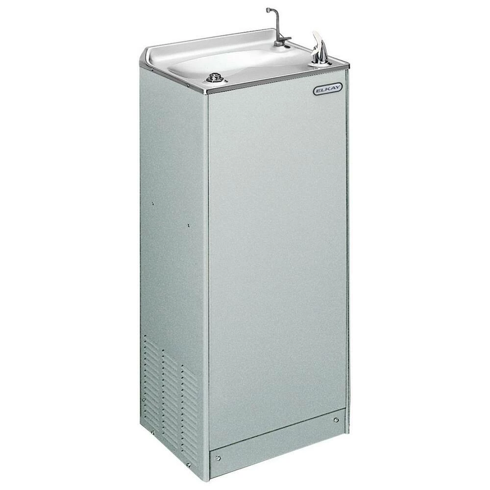 Elkay Legacy 8 gph. Hot and Cold Floor Mountain Water Cooler Grey