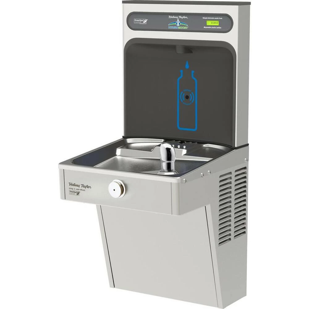 Halsey Taylor SmartFlow™ On-Wall Water Cooler with Bottle Filling Station