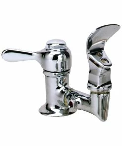 Halsey Taylor Double Bubbler™ 4.5 kW Heavy Duty Drinking Fountain with 1/4 in. Left Hand IPS Supply