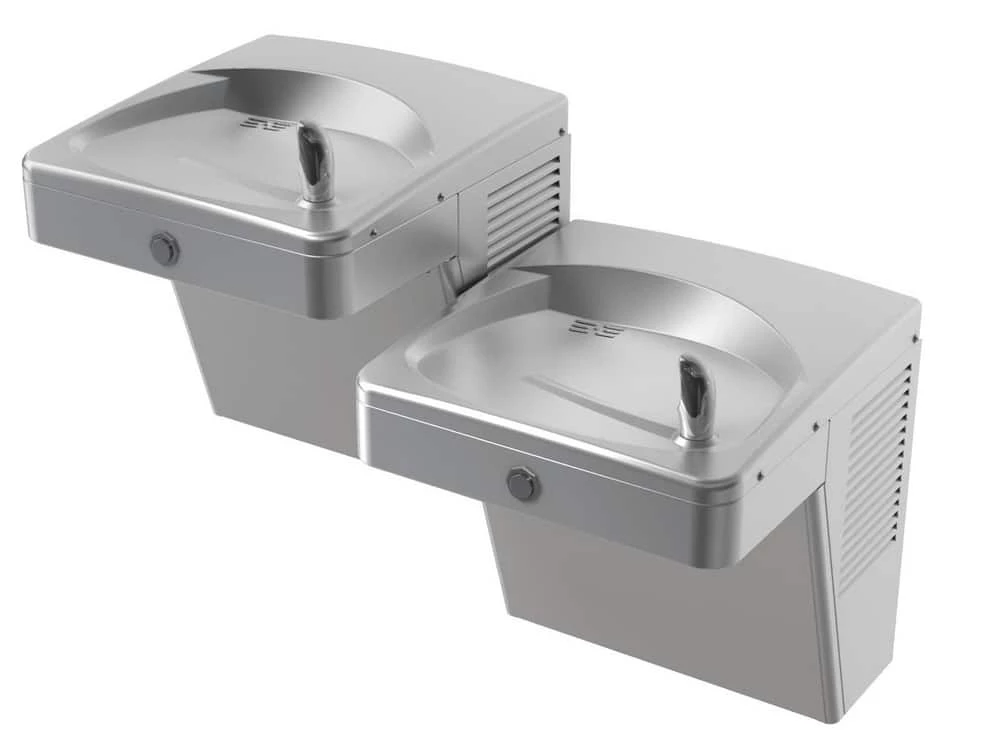 Oasis Bi-Level Water Cooler in Stainless Steel