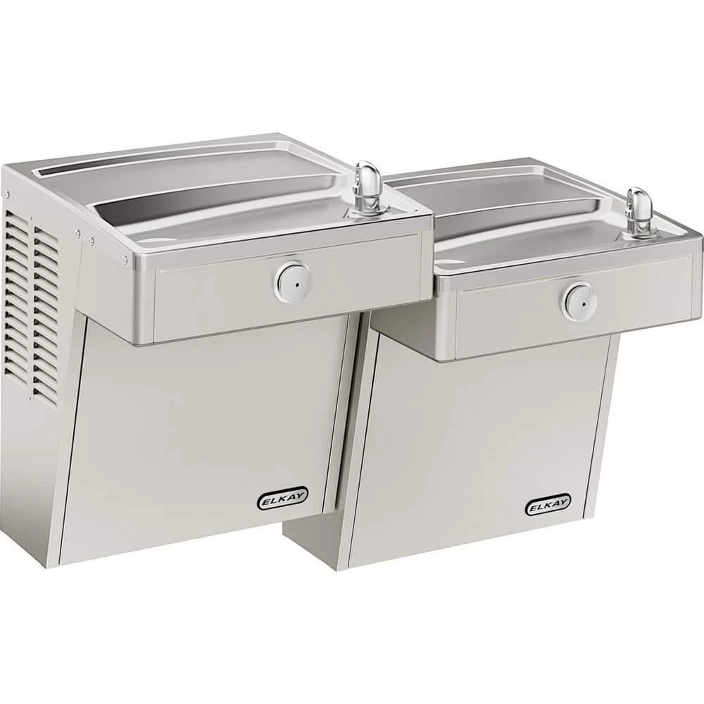 Elkay Wall Mount Drinking Fountain in Stainless Steel