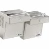 Elkay 2-Level Vandal-Resistant Wall Mount ADA Cooler in Stainless Steel