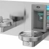 Oasis Radii™ Wall Mount Dual Height Fountain with Recessed Electronic Bottle Filler