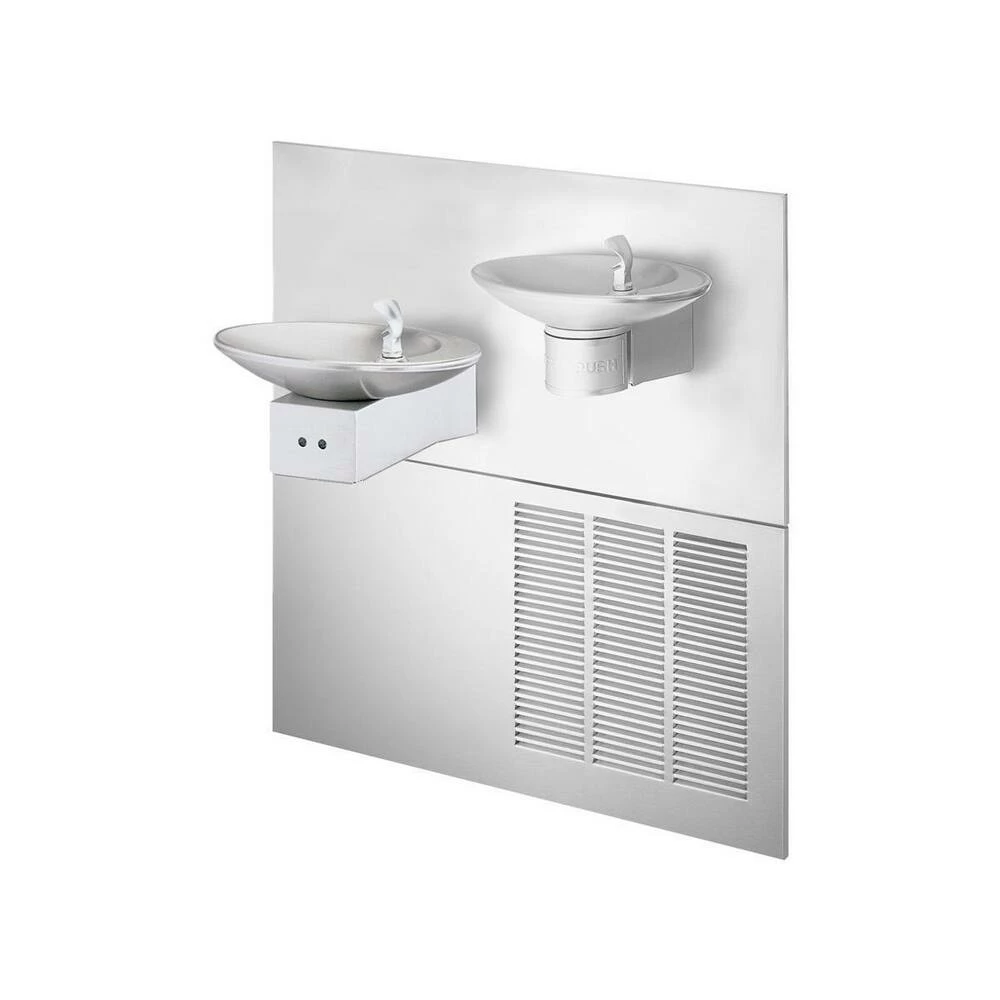Halsey Taylor Double Bubbler™ Lead Law Compliant Wall Mount Bi Level Reversible Electric ADA Water Cooler