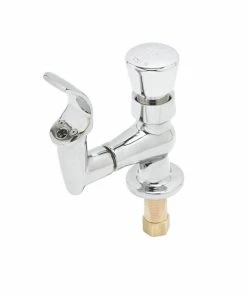 T&S Brass Bubbler, Forged Brass Mouth Guard, Push Button Metering Cartridge, Flow Control