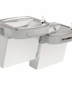 Elkay Hands-Free® 25-5/16 in. 8 gph Wall Mount Filtered Sensor Activated Water Cooler in Stainless Steel