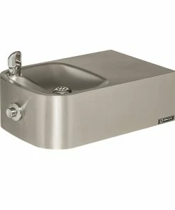 Haws® Barrier Free Freeze Resistant Wall Mount Fountain in Satin Stainless Steel