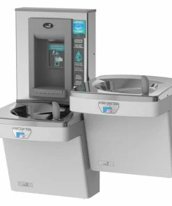 Oasis VersaCooler® II 8 gph Split Level Water Cooler with Bottle Filler in Greystone