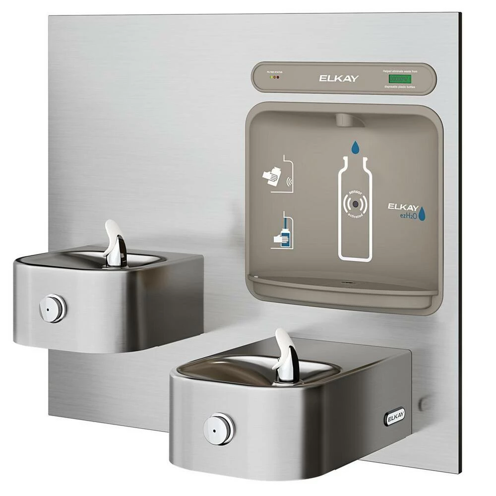 Elkay EZH2O® Wall Mount Stainless Steel Indoor Bottle Filling Station - Image 4