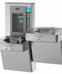 Oasis Versacooler® II 8 gph Split Level Water Cooler with Bottle Filler in Stainless Steel