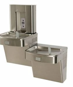 Acorn Engineering A172.8UBL Series Wall Mount Galvanized Steel Indoor Bottle Filling Station