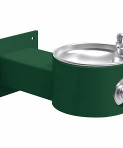Elkay Outdoor Wall Mount Non-Filtered Outdoor Fountain in Evergreen
