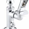 KOHLER Push Button Handle Bubbler in Polished Chrome