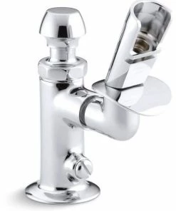 KOHLER Push Button Handle Bubbler in Polished Chrome