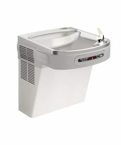 Elkay Hands-Free® 19-13/16 in. 8 gph Wall Mount Filtered Water Cooler in Stainless Steel