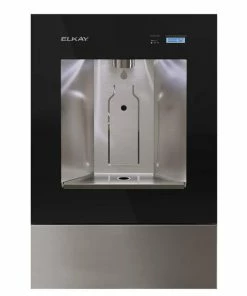 Elkay ezH2O Liv Built-in Stainless Steel Indoor Bottle Filling Station in Midnight
