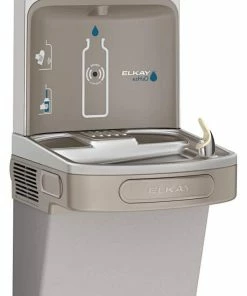 Elkay EZH2O® Wall Mounted Drinking Fountain and Hands Free Bottle Filling Station with Cooler