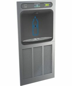 Halsey Taylor Hydroboost® 8 gph Wall Mount Single Bottle Filling Station in Grey