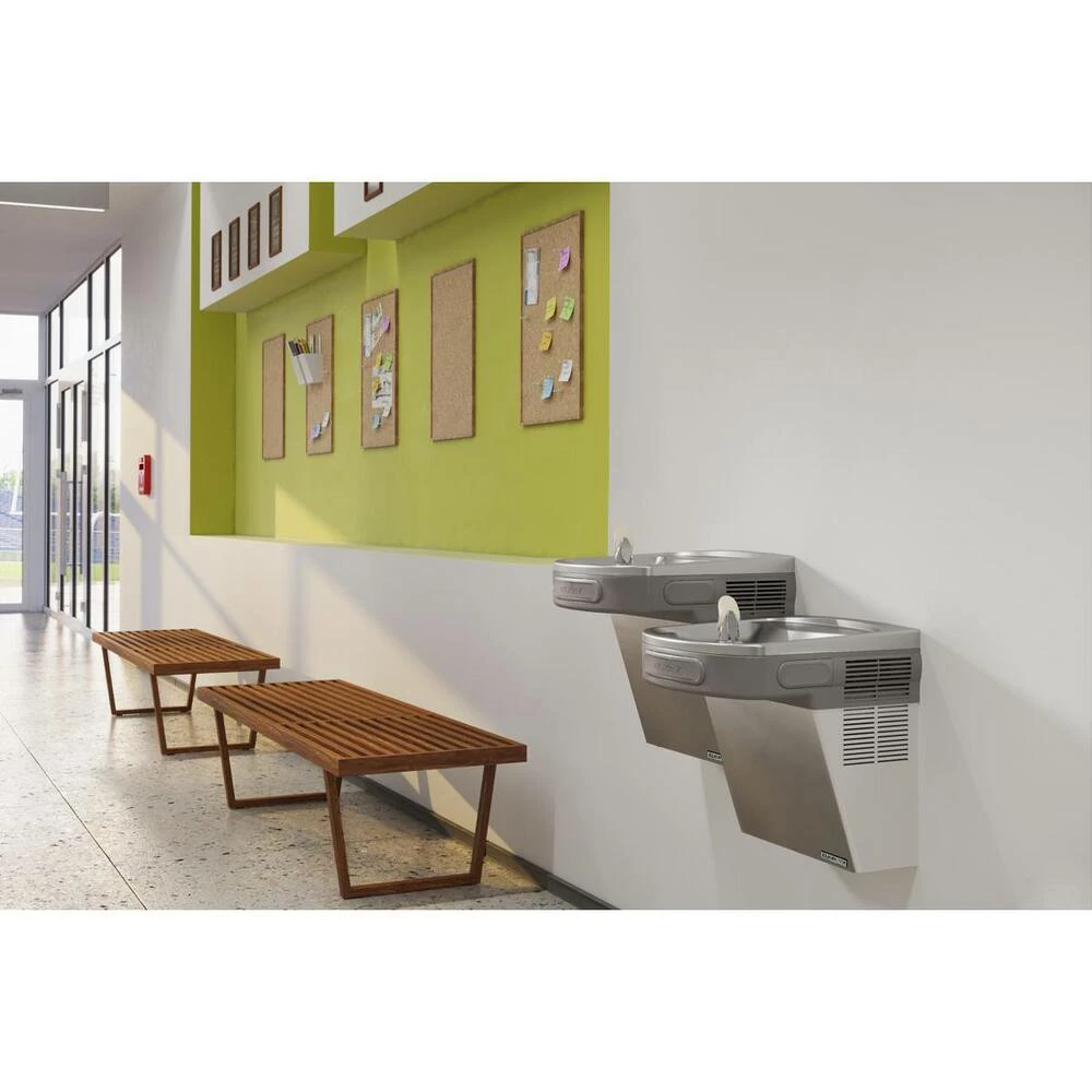 Elkay Flexi-Guard® 25-5/16 in. 8 gph Wall Mount Water Cooler in Stainless Steel - Image 2