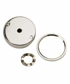 Haws® Push Button Assembly in Polished Chrome