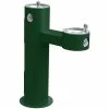 Elkay Outdoor Bilevel Pedestal Fountain in Evergreen
