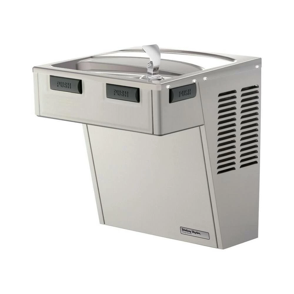 Halsey Taylor Double Bubbler™ Wall Mount Filtered Cooler in Stainless Steel
