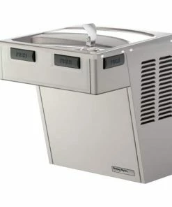 Halsey Taylor Double Bubbler™ Wall Mount Water Cooler in Stainless Steel