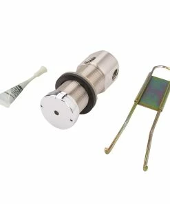 Haws® Push Button Assembly in Polished Chrome