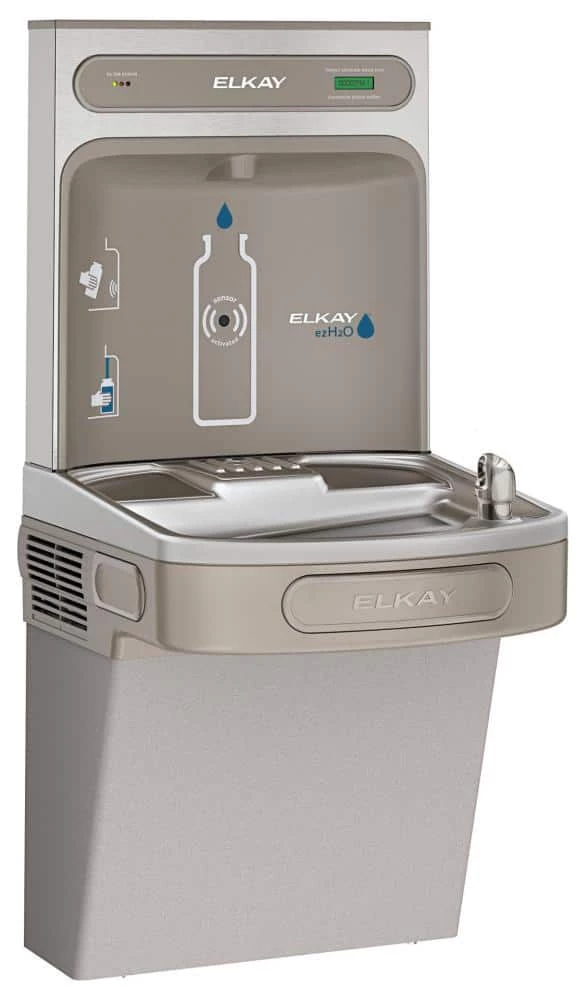 Elkay EZH2O® Wall Mount Metal and Plastic Indoor Bottle Filling Station