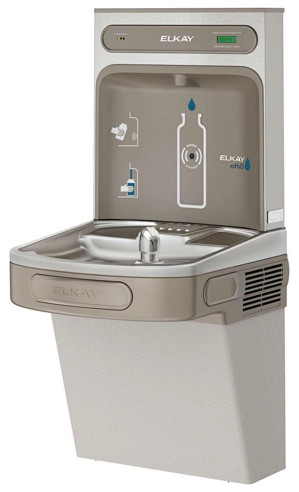 Elkay EZH2O® Wall Mount Metal and Plastic Indoor Bottle Filling Station - Image 2
