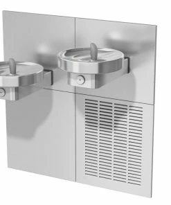 Oasis Radii™ 8 gph Bi-Level Modular Fountain in Stainless Steel