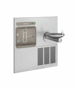 Elkay EZH2O® Bottle Filling Station with Filtered Fountain in Stainless Steel