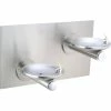 Elkay SwirlFlo® Wall Mount Push Button for Drinking Fountain ADA Kit in Stainless Steel