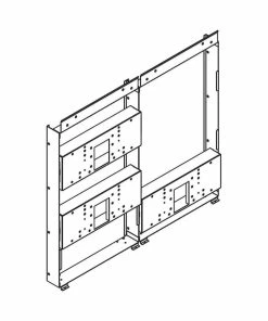 Elkay 39-1/4 in. Round front Mounting Frame