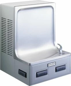 Halsey Taylor Double Bubbler™ 8 gph Water Cooler in Stainless Steel